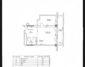Apartament 2 camere, Zorilor, zona Frunzisului, parcare subterana, terasa
